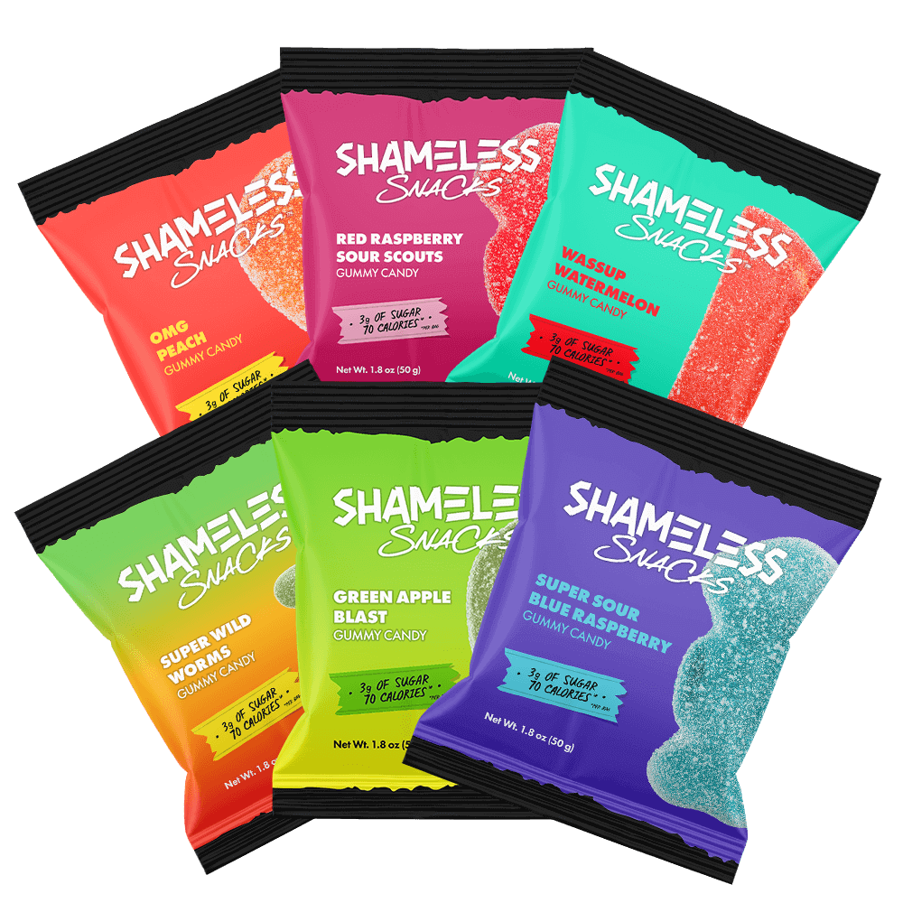 Shamesless Snacks Variaty Flavors