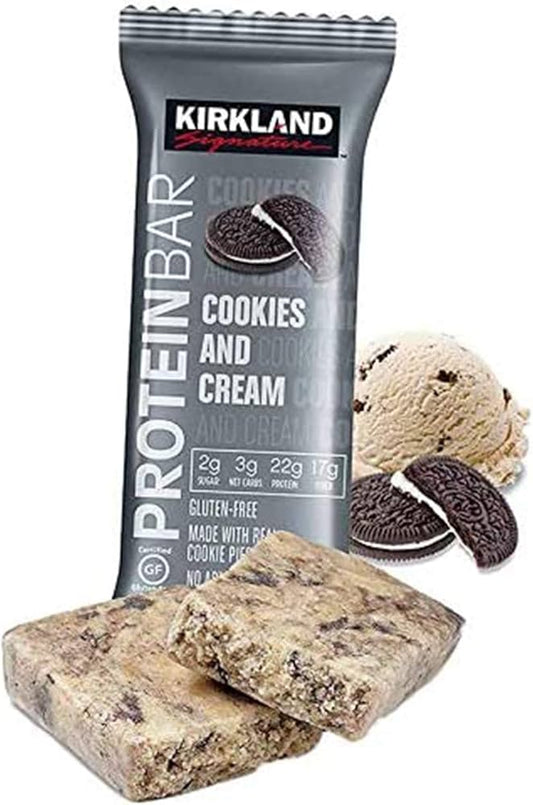 Kirkland Protein Bar Cookies and Cream