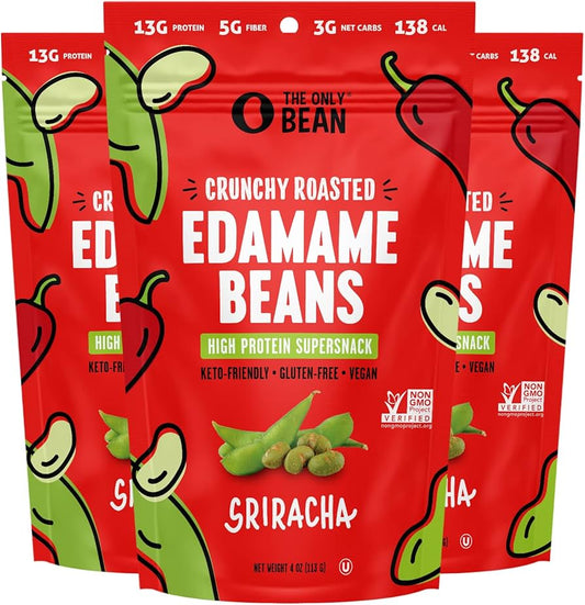 Edamame Beans High Protein Sriracha