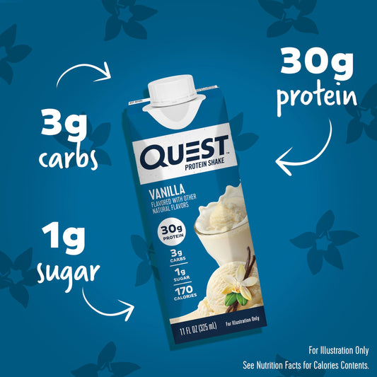 Quest Protein Shake Vanilla 30Grms