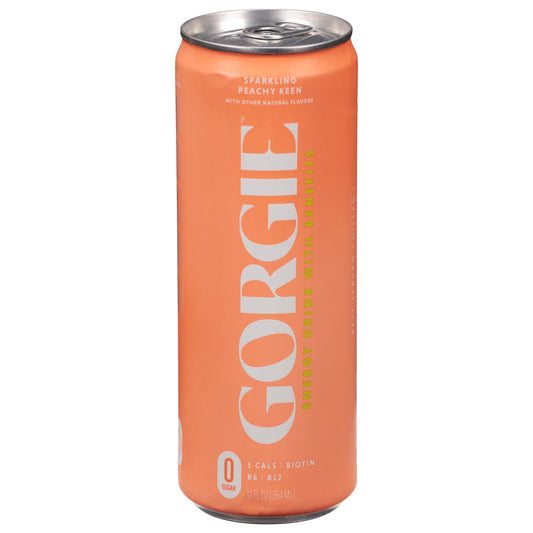 Georgie Energy Drink Sparkling Peach Tea