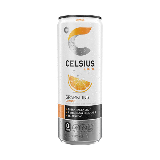 Celsius Energy Drink Live Fit Sparkling Orange