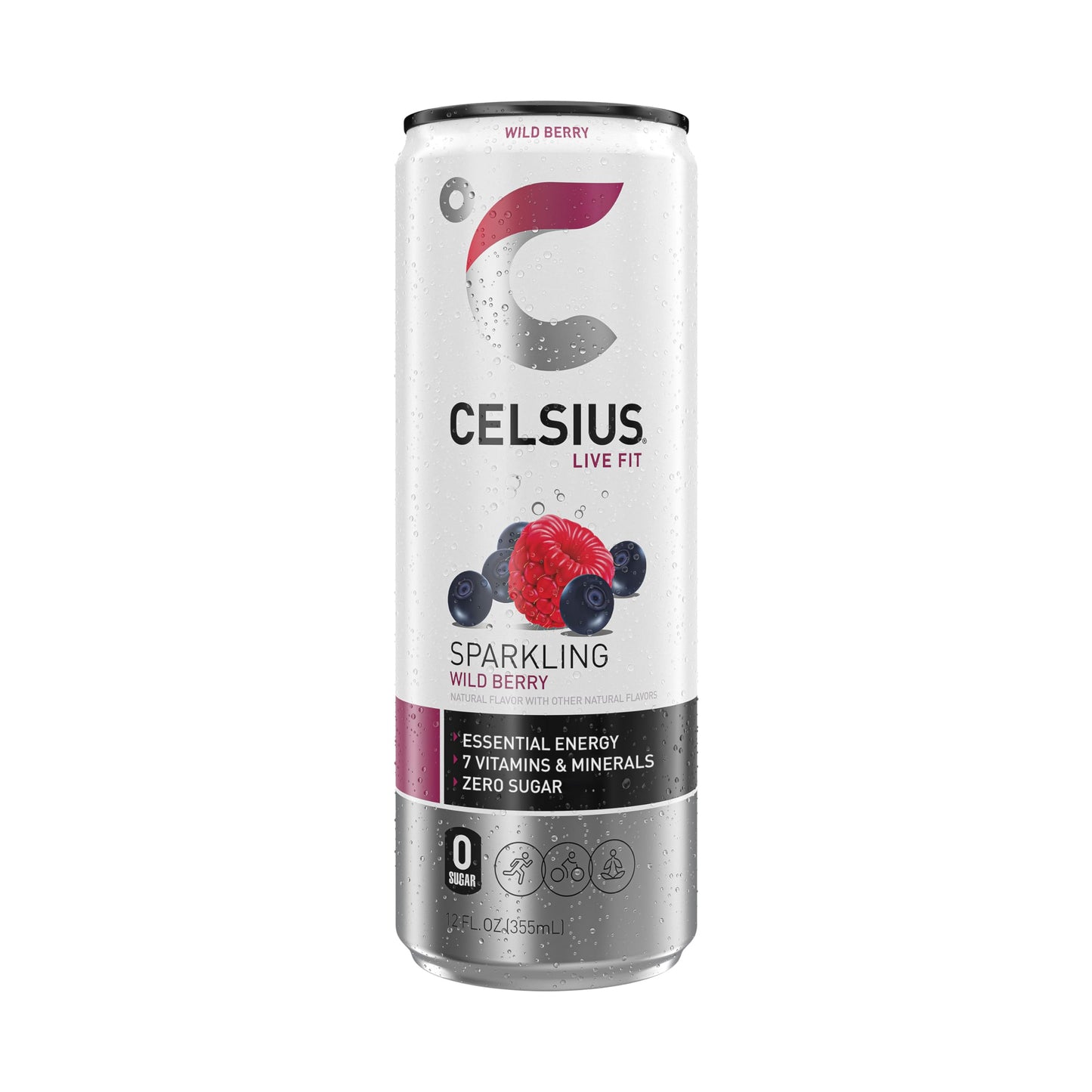 Celsius Energy Drink Live Fit Sparkling Wild Berry