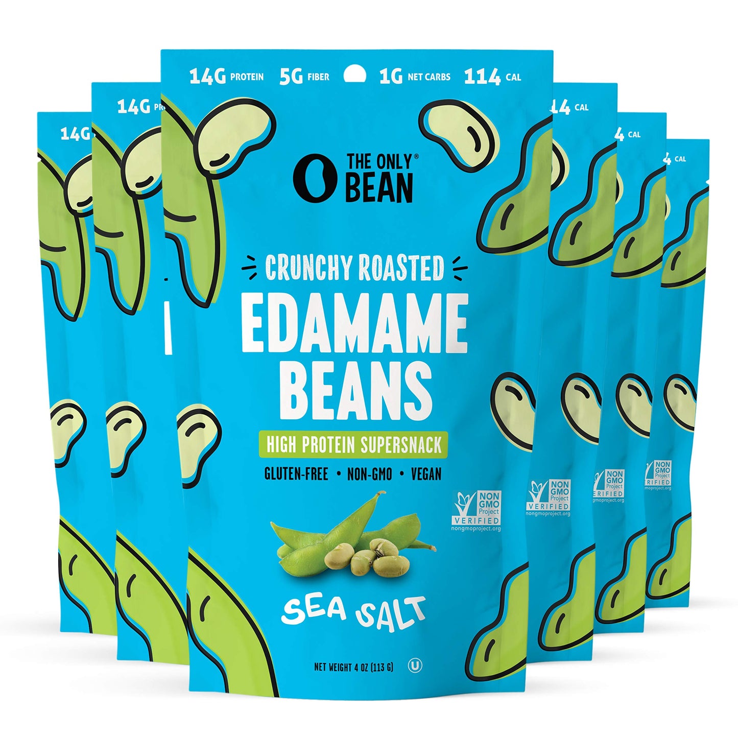 Edamame Beans High Protein Sea Salt