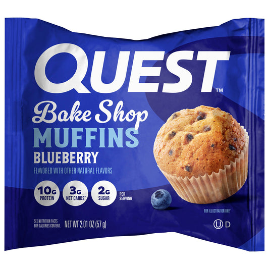 Quest Bake Shop Muffins Blueberry